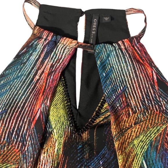 GUESS Los Angeles Sleeveless Lined Fit & Flare Mini Dress xs - Picture 7 of 11